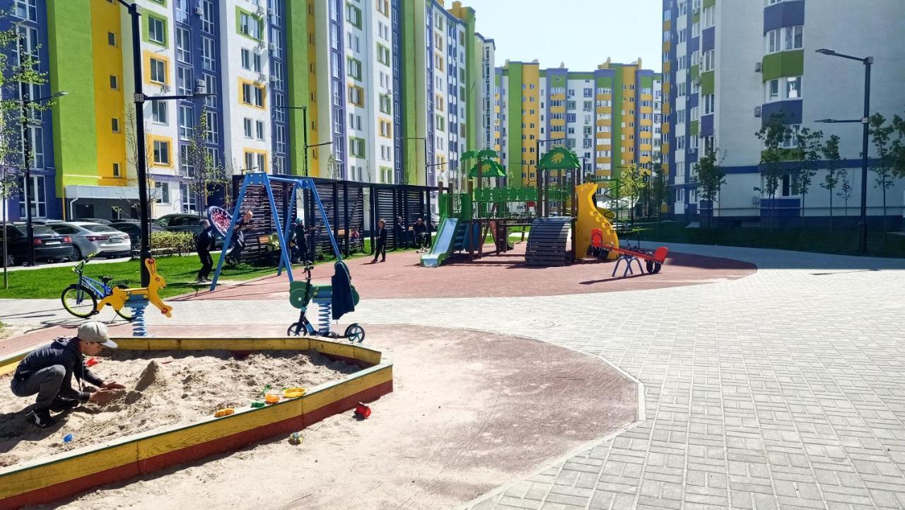 069 Apartment Near Airport In A New Building Київ Екстер'єр фото